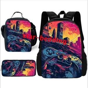 Ultimate 3D Playstation Controller Backpack: Insulated Lunch Bag & School Rucksack