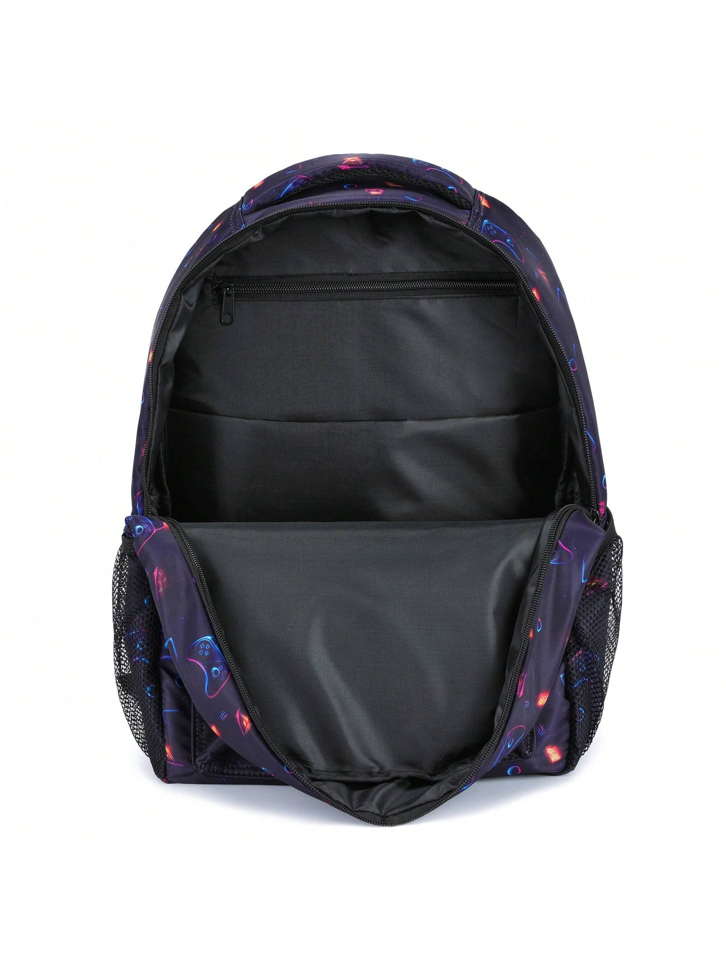 Dynamic Gamepad Pattern Backpack for Boys and Girls - School Sports Bag