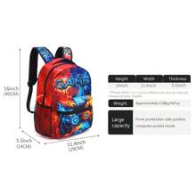 Lightning Gaming Backpack for Boys: Video Game Themed School Bag for Teens