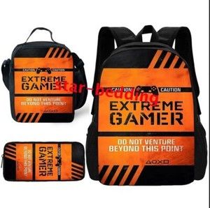 Ultimate 3D Playstation Controller Backpack: Insulated Lunch Bag & School Rucksack