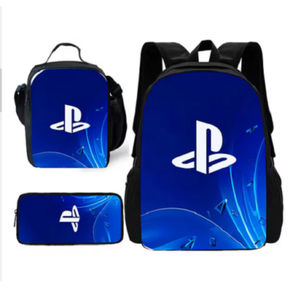 Ultimate 3D Playstation Controller Backpack: Insulated Lunch Bag & School Rucksack