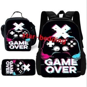 Ultimate 3D Playstation Controller Backpack: Insulated Lunch Bag & School Rucksack
