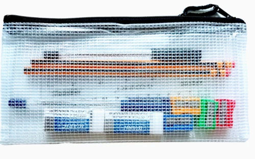 Ultimate Back to School Stationery Set: Pen, Pencil, Eraser, Ruler & Case