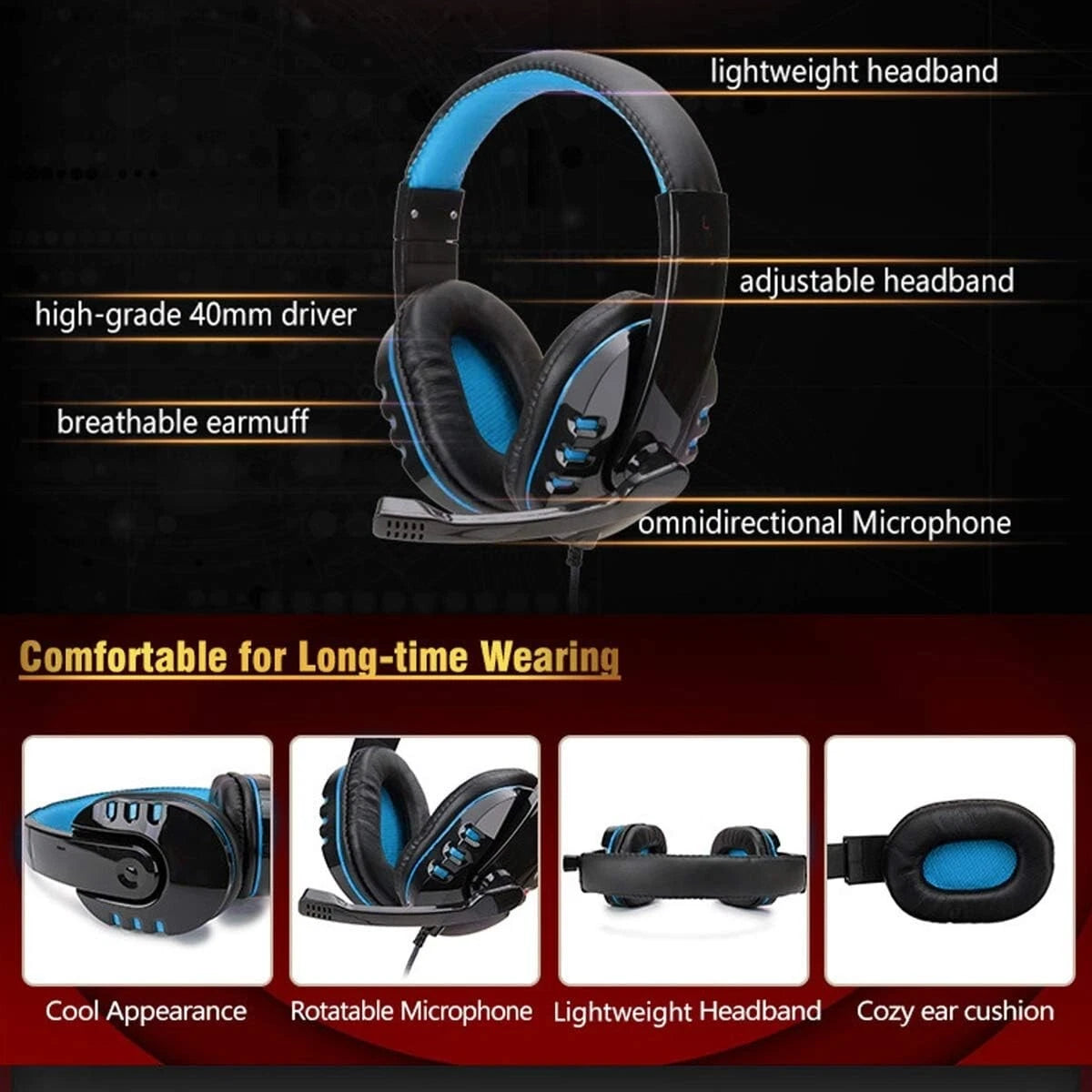 Gaming Headset Headphones
